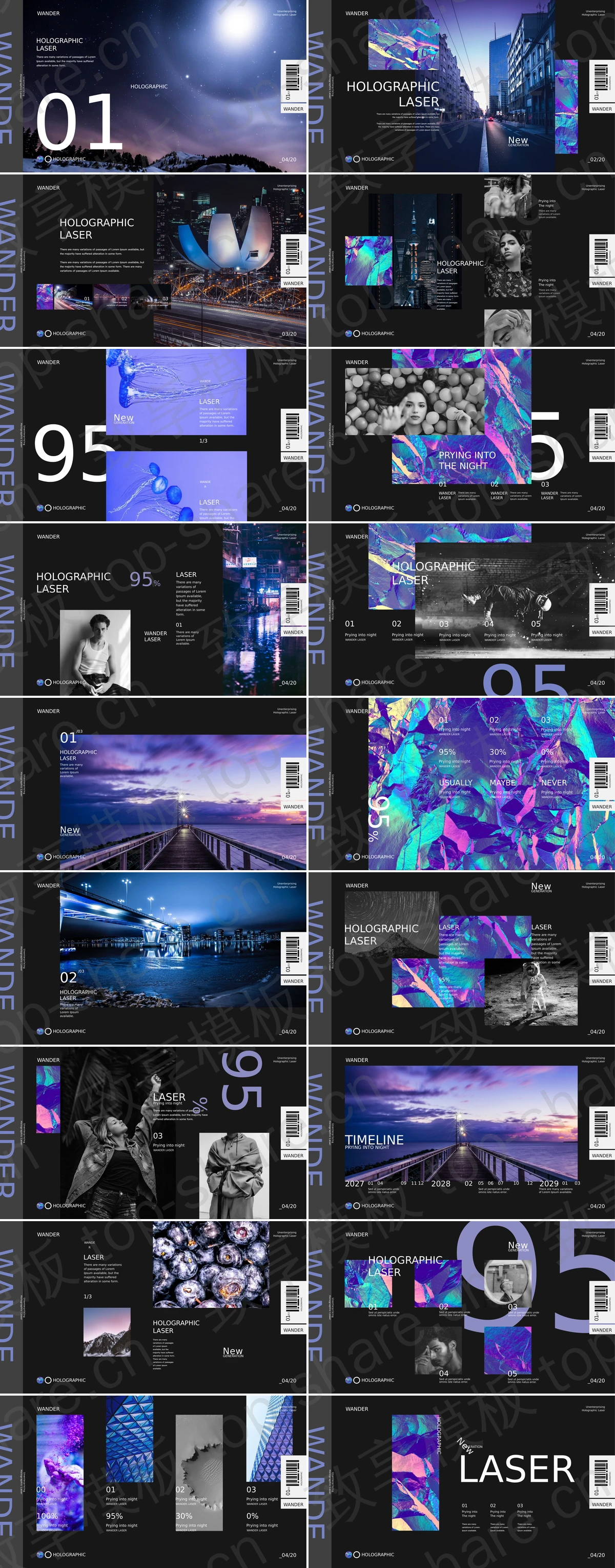 图片[2]-黑色抽象画背景欧美商务汇报PPT模板 - 致享TOP-SHARE-致享TOP-SHARE