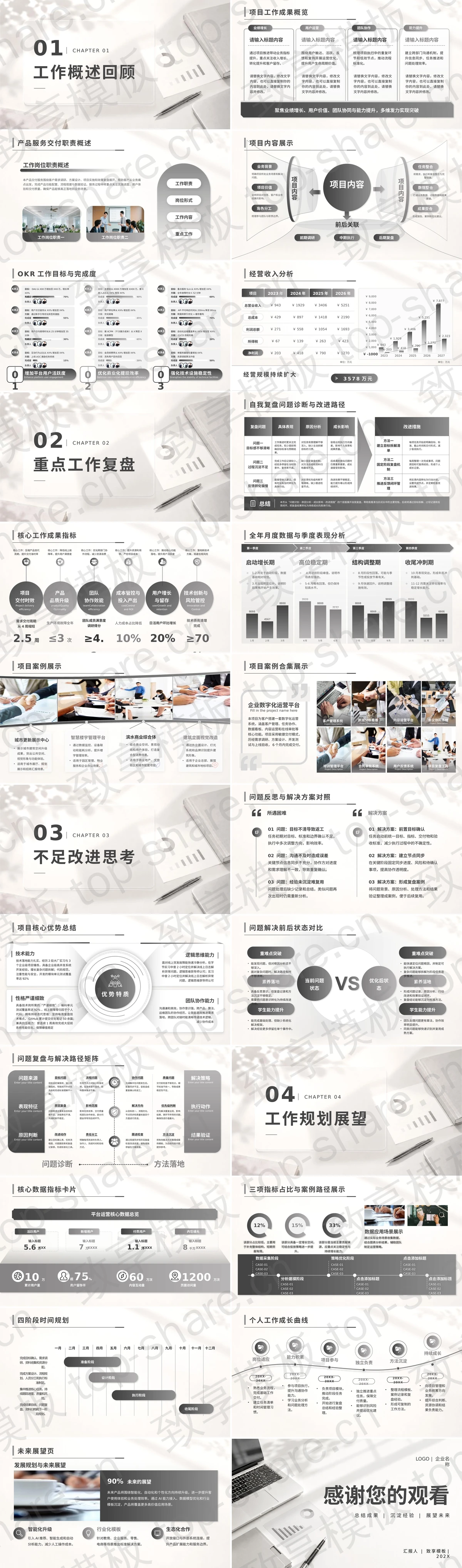 图片[2]-灰色办公电脑背景工作总结汇报PPT模板 - 致享TOP-SHARE-致享TOP-SHARE