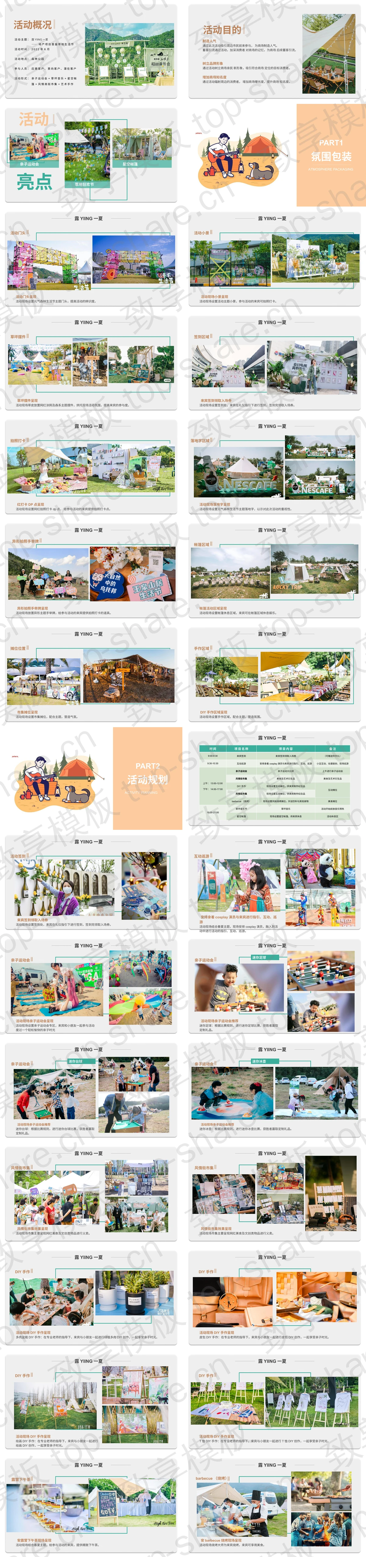 图片[2]-“城市逃跑计划”户外露营活动策划PPT模板 - 致享TOP-SHARE-致享TOP-SHARE