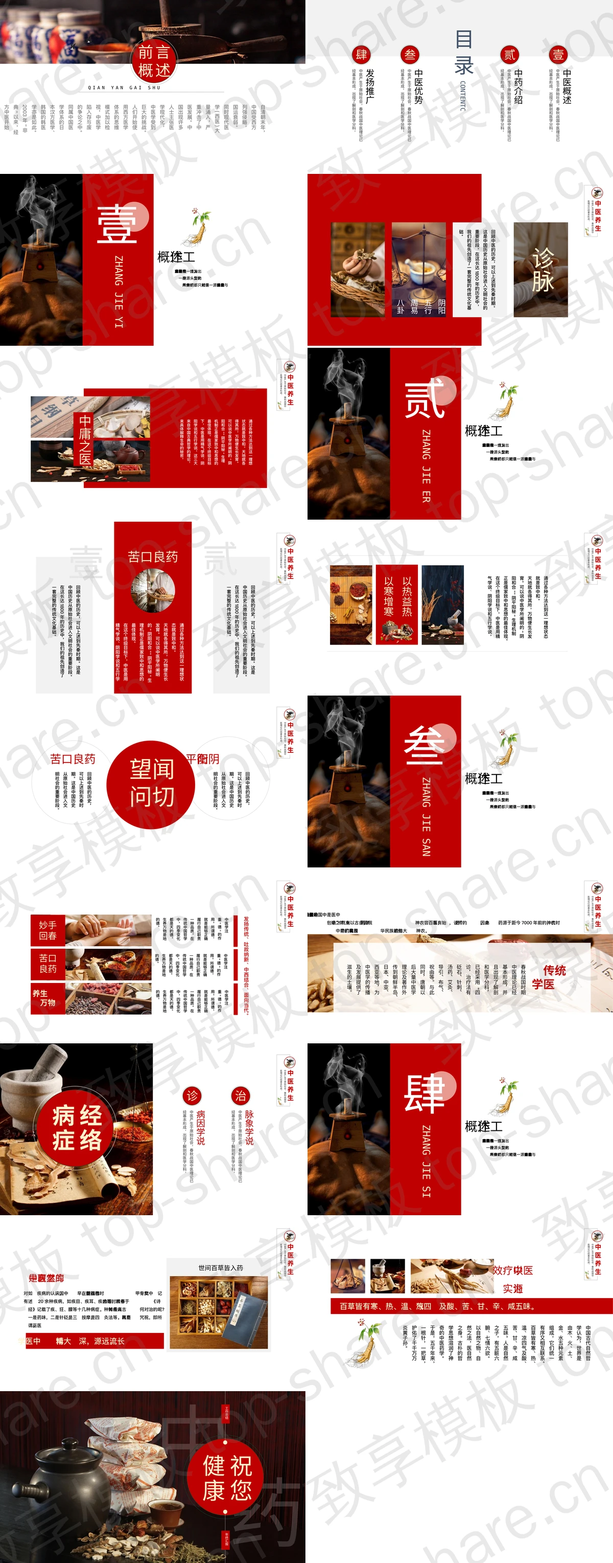 图片[2]-中药药炉背景中医养生介绍PPT模板 - 致享TOP-SHARE-致享TOP-SHARE