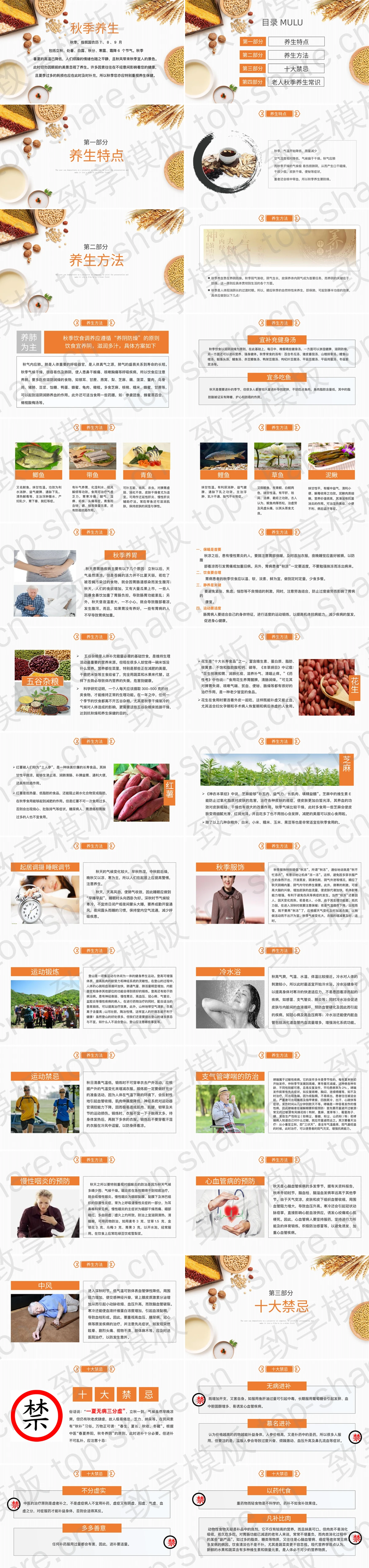 图片[2]-五谷杂粮背景的秋季养生健康讲座PPT模板 - 致享TOP-SHARE-致享TOP-SHARE