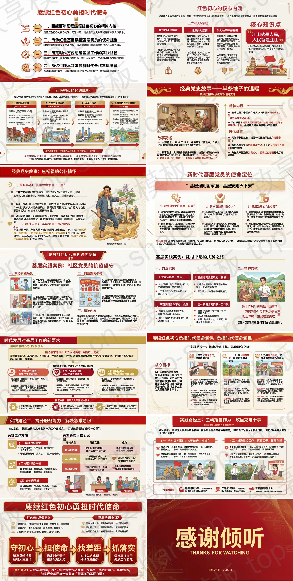 图片[2]-牢记初心使命永葆清廉本色PPT下载 - 致享TOP-SHARE-致享TOP-SHARE