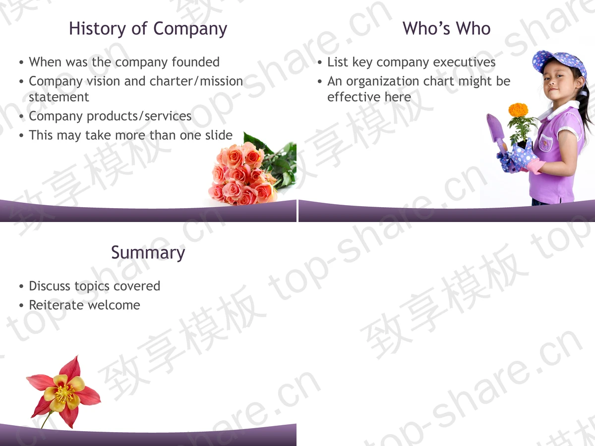 图片[2]-浪漫郁金香背景的爱情PowerPoint模板 - 致享TOP-SHARE-致享TOP-SHARE