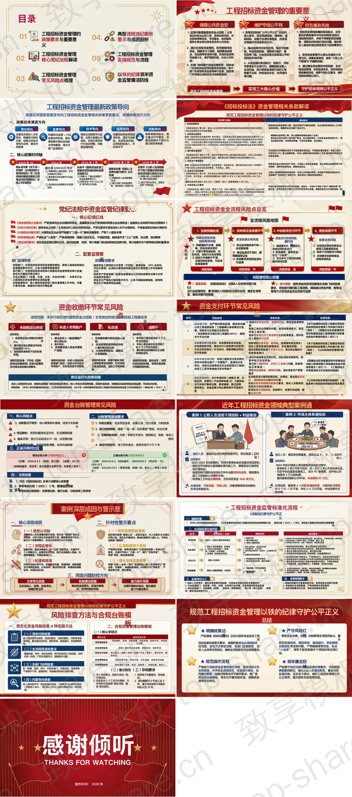 图片[2]-规范工程招标资金管理以铁的纪律守护公平正义PPT下载 - 致享TOP-SHARE-致享TOP-SHARE