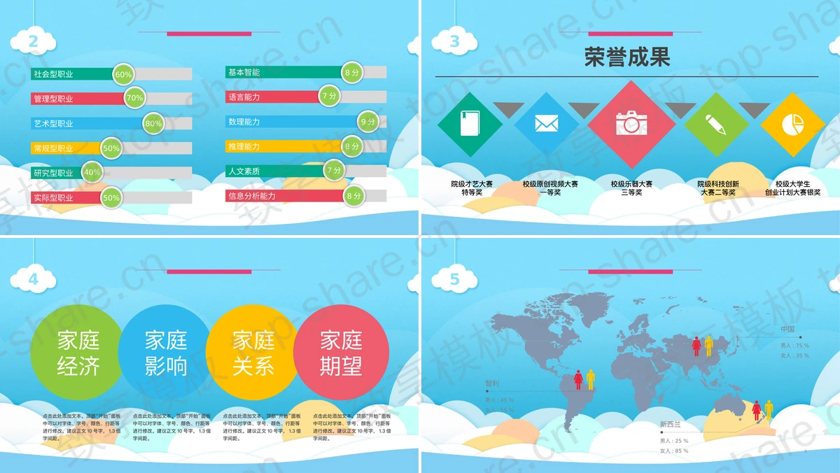 图片[2]-充满童趣的儿童节PPT模板 - 致享TOP-SHARE-致享TOP-SHARE