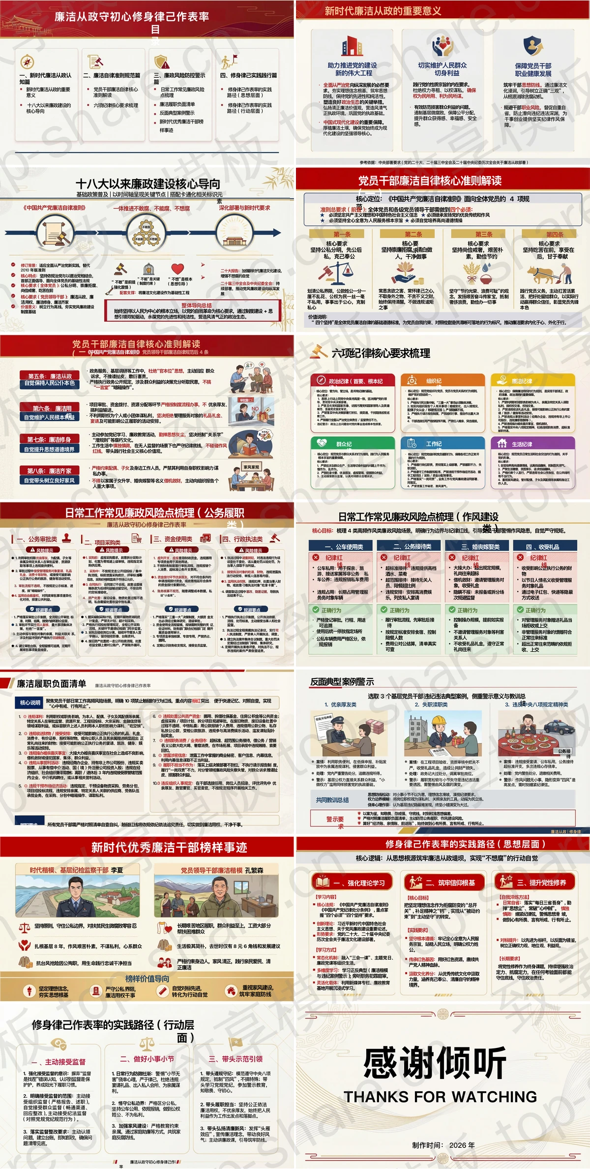 图片[2]-廉洁从政守初心修身律己作表率PPT下载 - 致享TOP-SHARE-致享TOP-SHARE