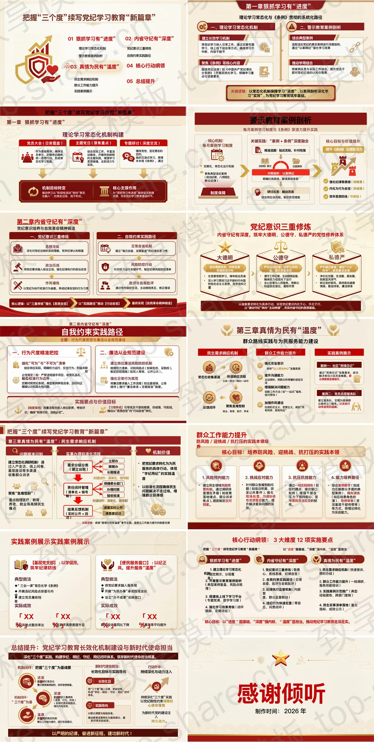 图片[2]-把握三个度续写党纪学习教育新篇章PPT下载 - 致享TOP-SHARE-致享TOP-SHARE