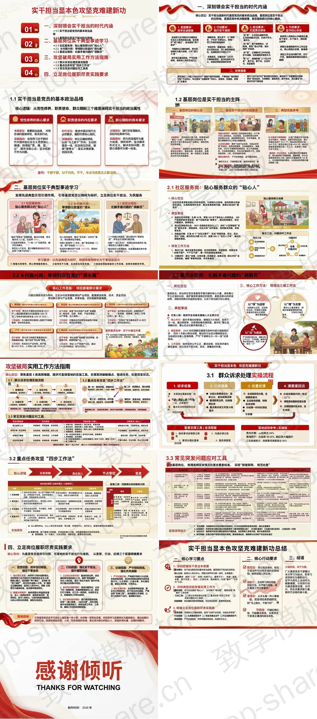 图片[2]-实干担当显本色攻坚克难建新功PPT下载 - 致享TOP-SHARE-致享TOP-SHARE