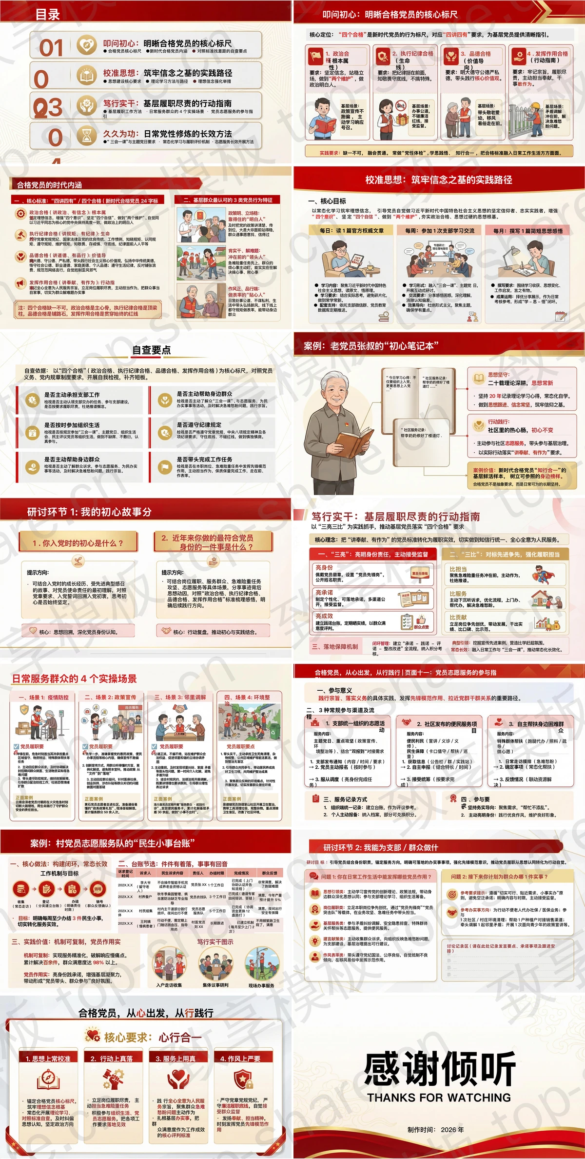 图片[2]-合格党员从心出发从行践行PPT下载 - 致享TOP-SHARE-致享TOP-SHARE