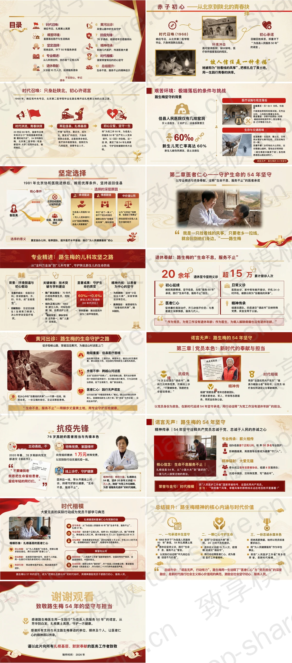图片[2]-诺言无声路生梅的54年坚守PPT下载 - 致享TOP-SHARE-致享TOP-SHARE