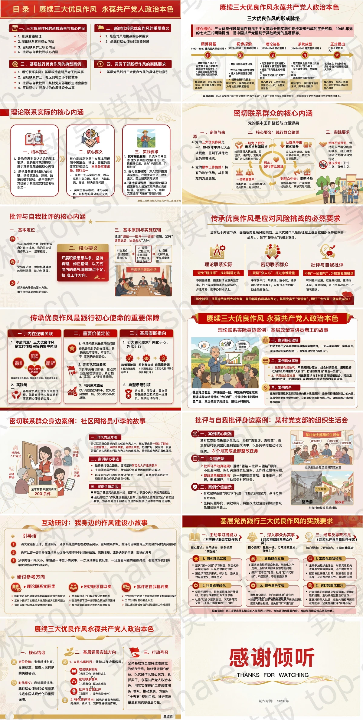 图片[2]-赓续三大优良作风永葆共产党人政治本色PPT下载 - 致享TOP-SHARE-致享TOP-SHARE
