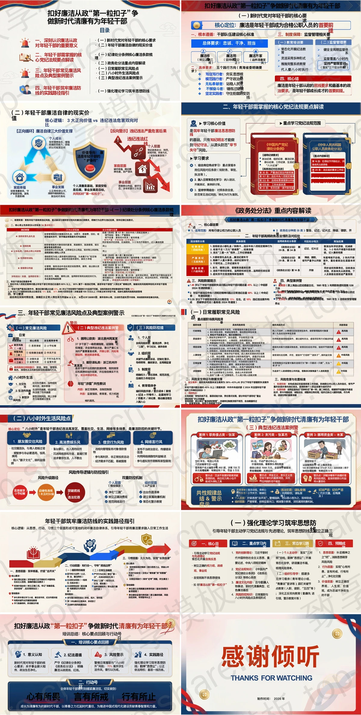 图片[2]-扣好廉洁从政第一粒扣子PPT下载 - 致享TOP-SHARE-致享TOP-SHARE