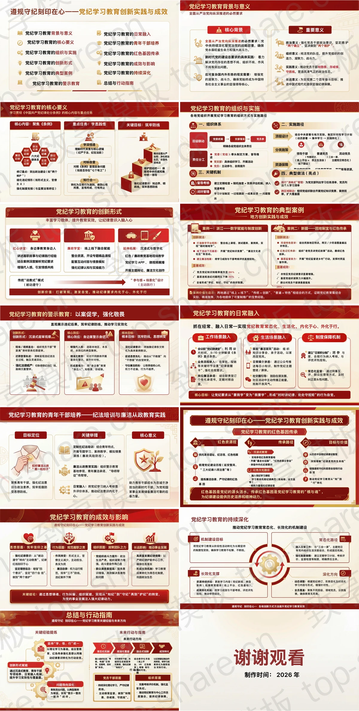 图片[2]-遵规守纪刻印在心PPT下载 - 致享TOP-SHARE-致享TOP-SHARE