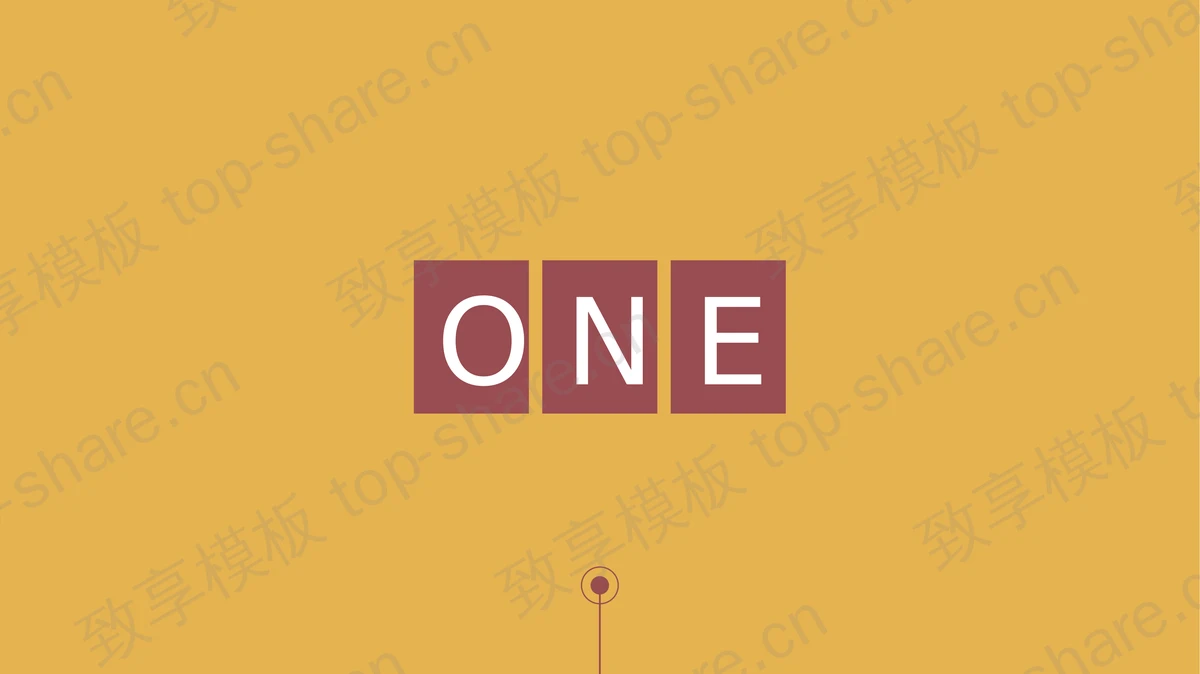 精美动态UI效果时尚PPT模板-致享TOP-SHARE