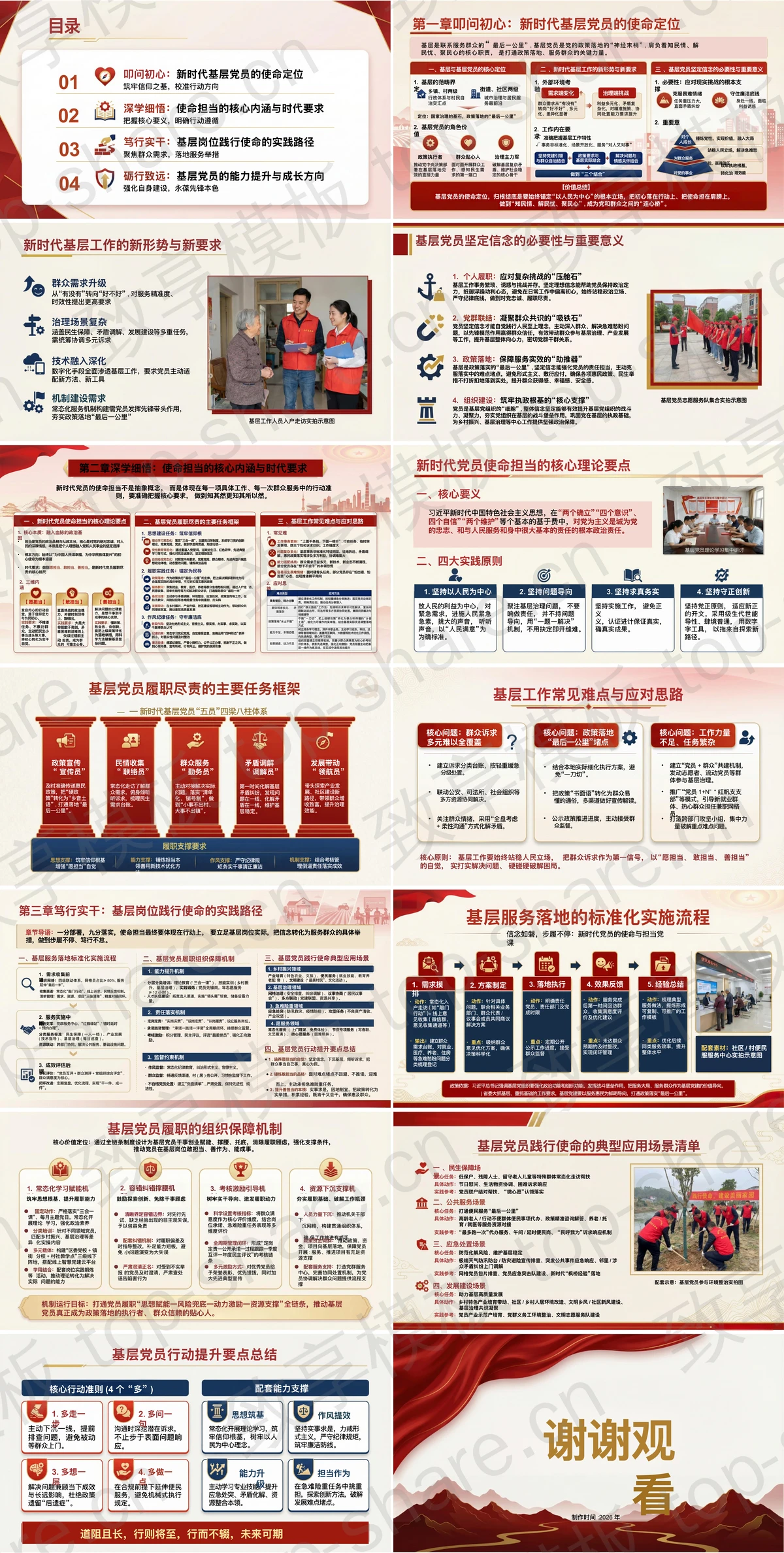 图片[2]-信念如磐，步履不停：新时代党员的使命与担当PPT下载 - 致享TOP-SHARE-致享TOP-SHARE