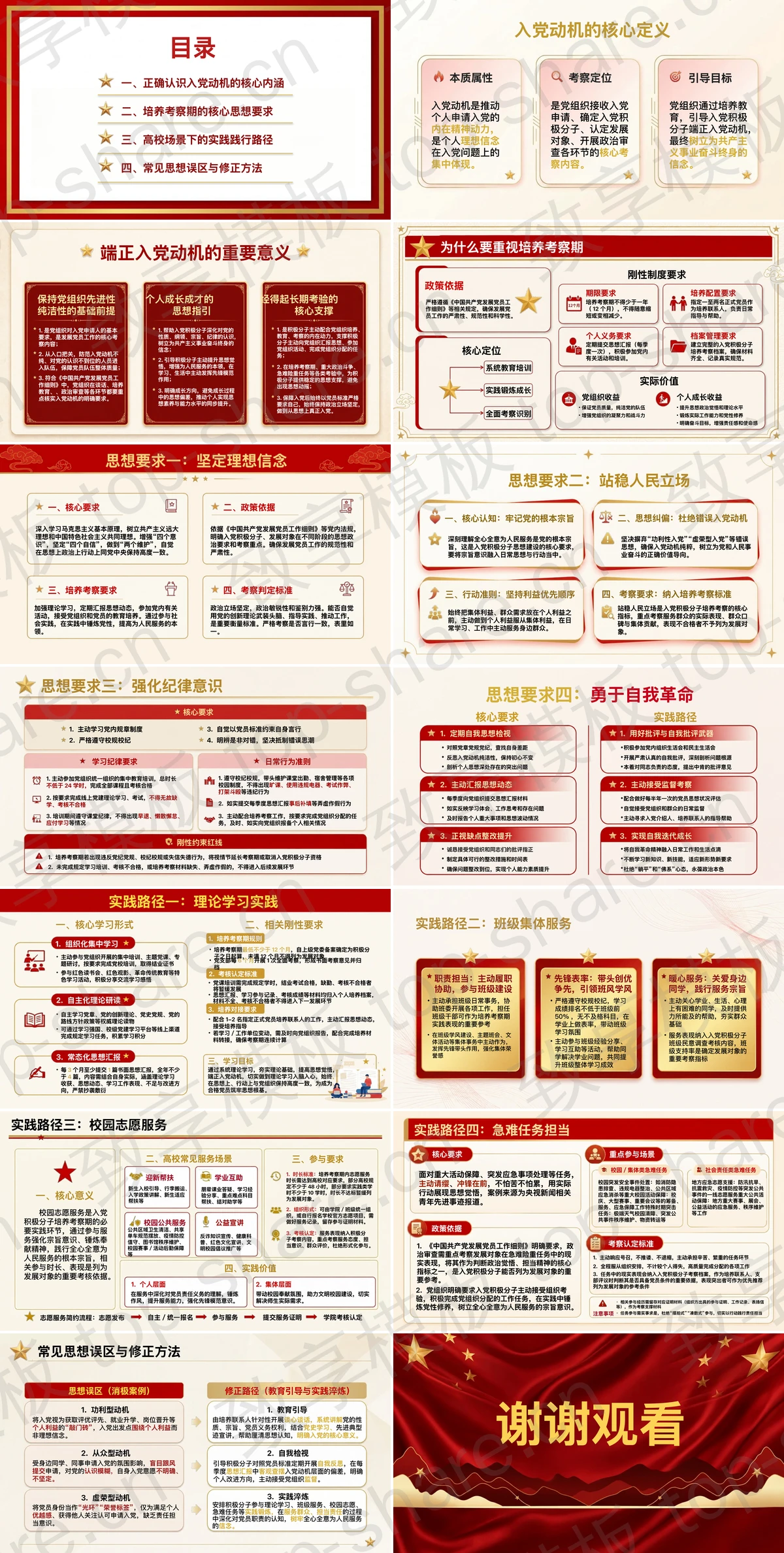 图片[2]-端正入党动机筑牢信仰之基PPT下载 - 致享TOP-SHARE-致享TOP-SHARE